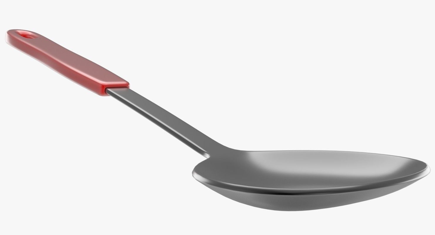 Spatula 4 spoon 3D model_1