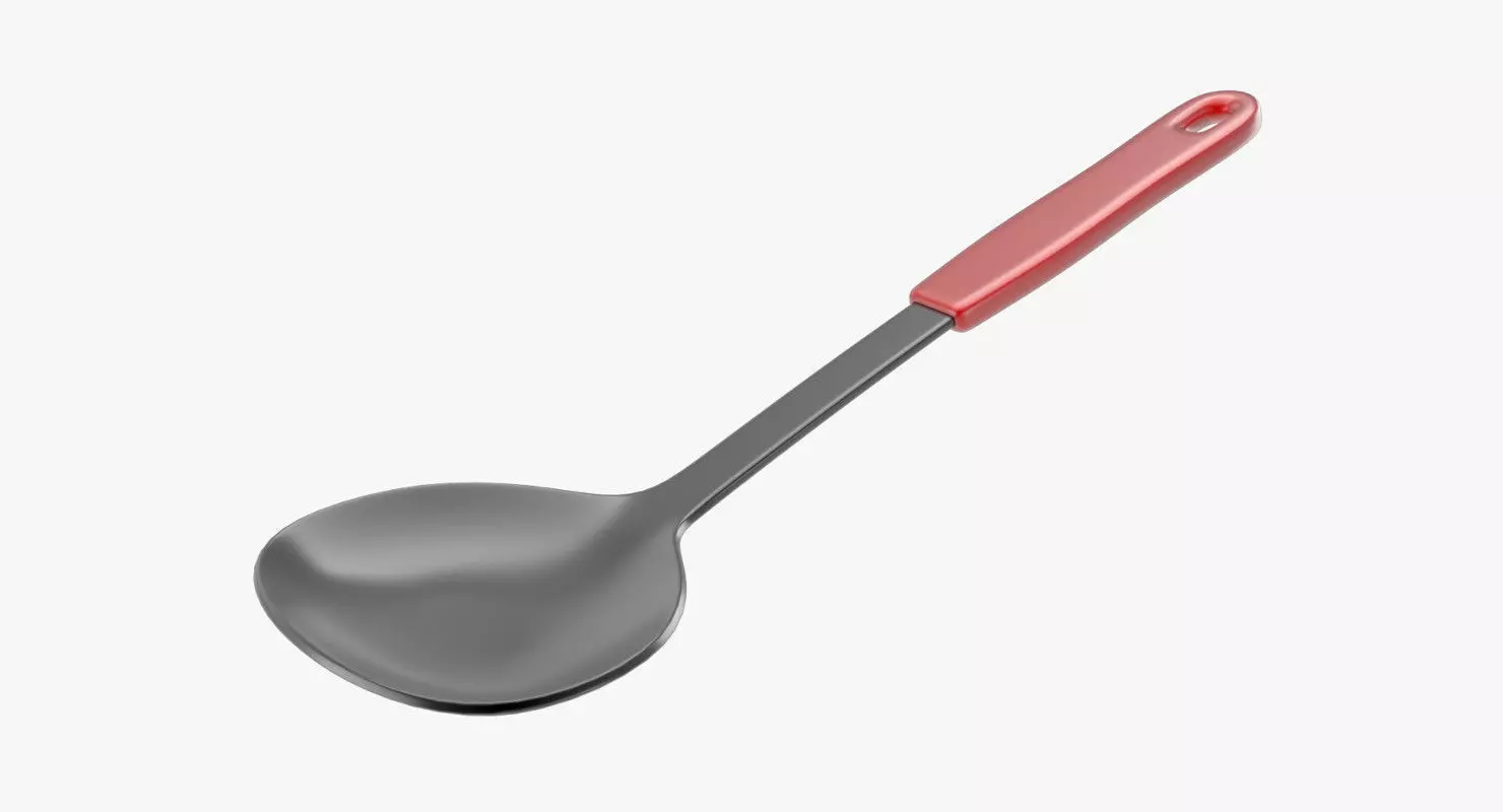 Spatula 4 spoon 3D model_0
