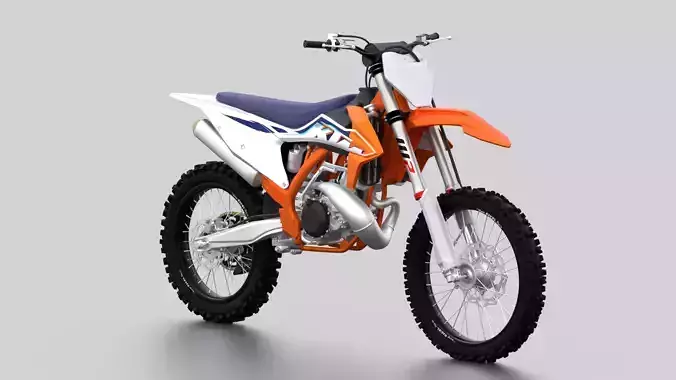 2023 - KTM 250 SX 3D model