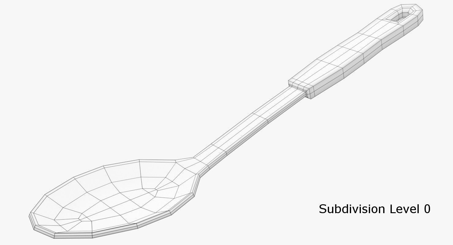 Spatula Collection 3D model_10