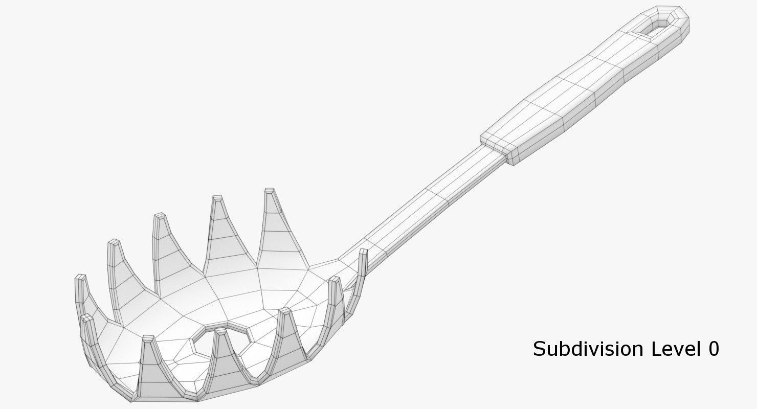Spatula Collection 3D model_34