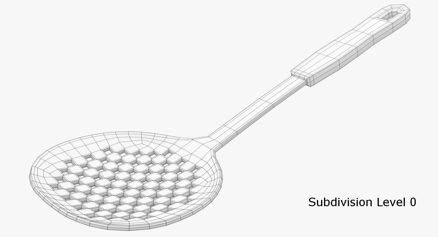 Spatula Collection 3D model_28