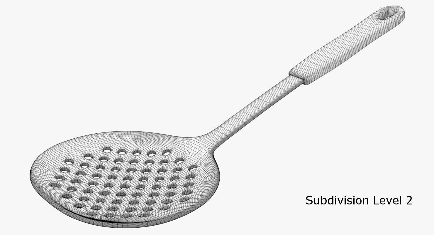 Spatula Collection 3D model_30