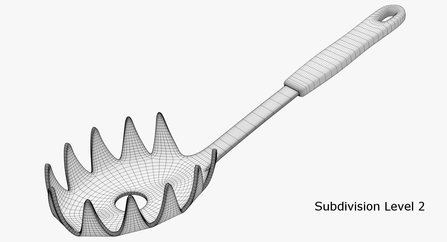 Spatula Collection 3D model_36