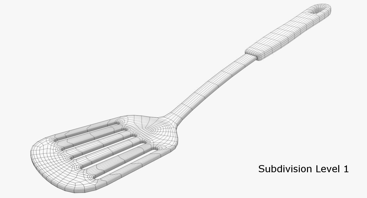 Spatula Collection 3D model_17