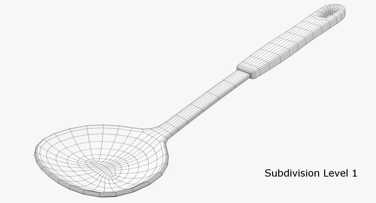 Spatula Collection 3D model_23