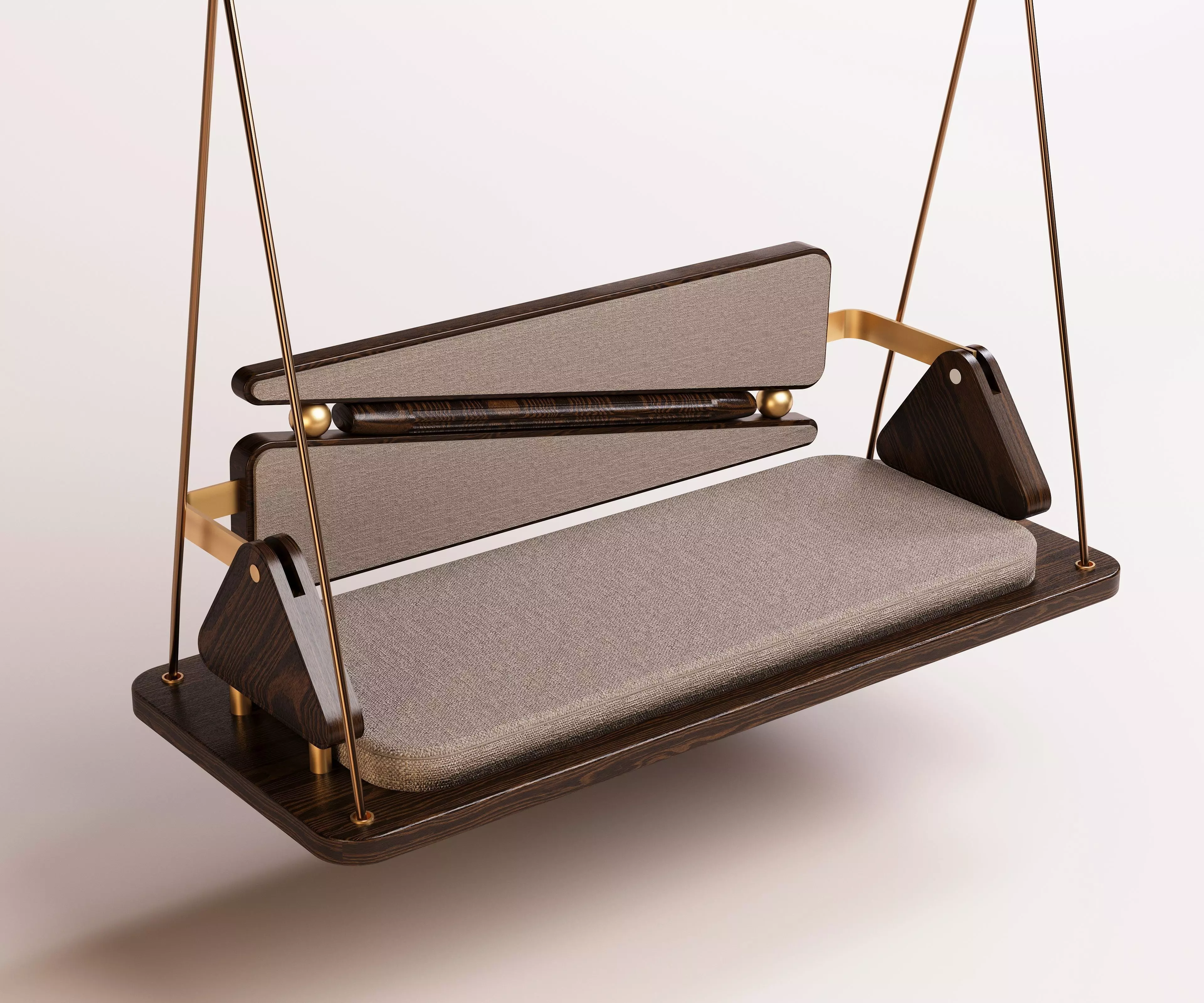 Modern Designer Hanging Swing 3D model