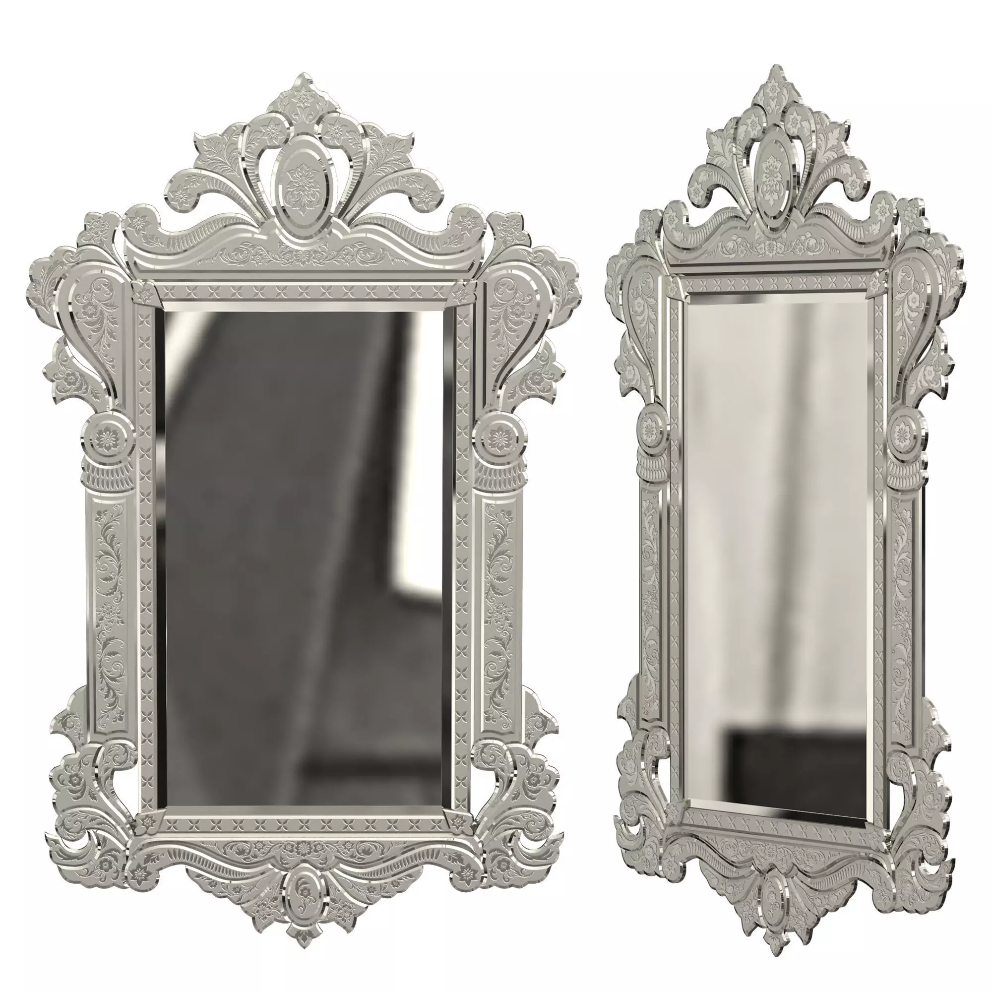 Regal Venetian Accent Mirror 3D model
