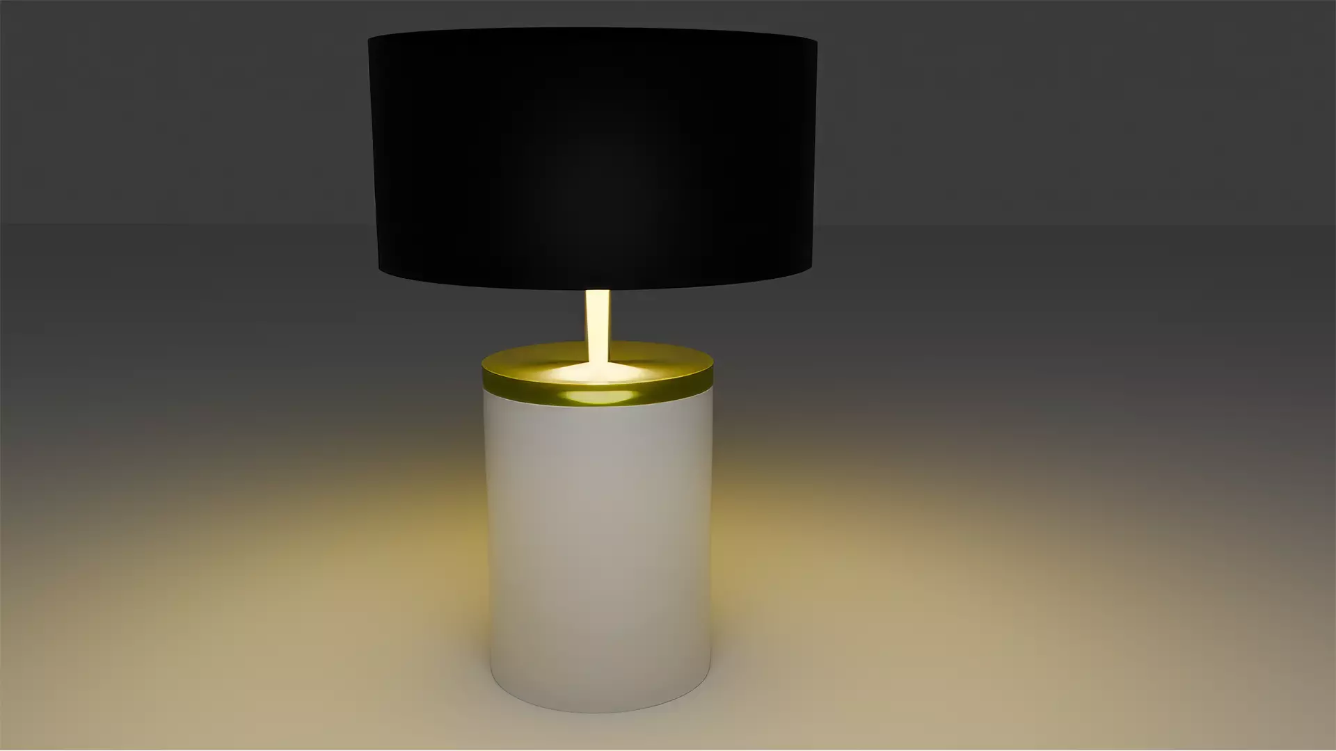 Bedside Lamp -3D Model Low-poly 3D model