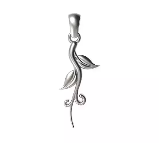 Straight Vine Pendant