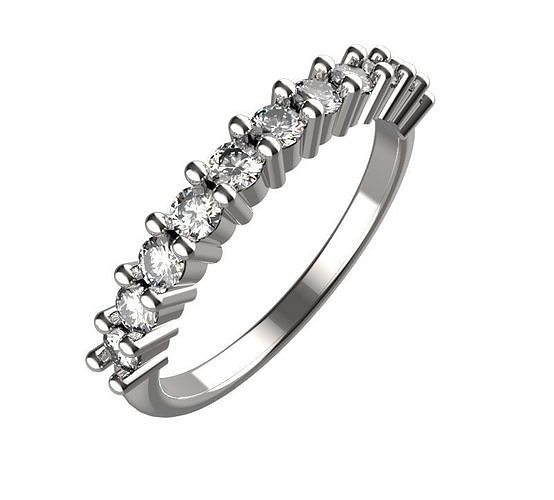 Claw Set Eternity Ring  3D print model