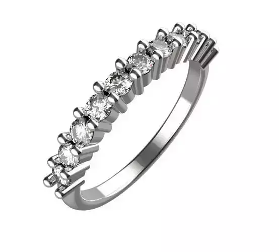 Claw Set Eternity Ring 