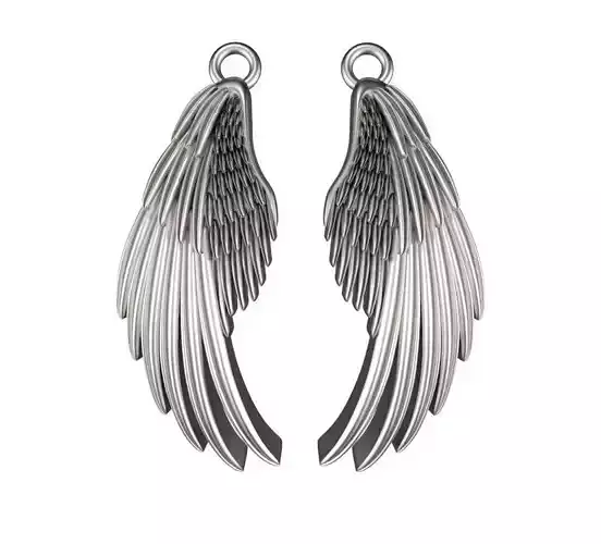 Wing Design Earrings