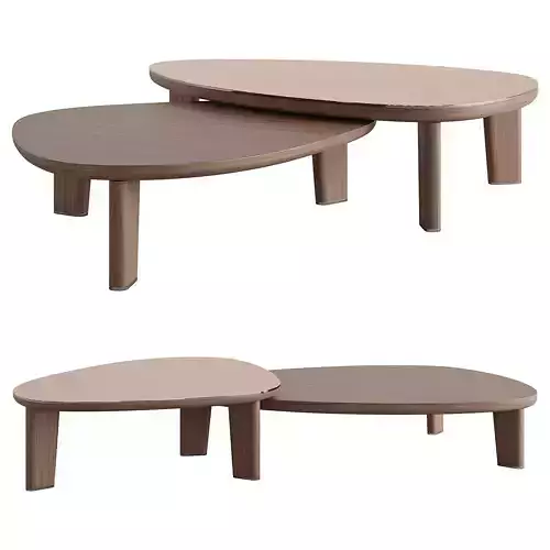 Flexform Coffee Table Arnold 3D model