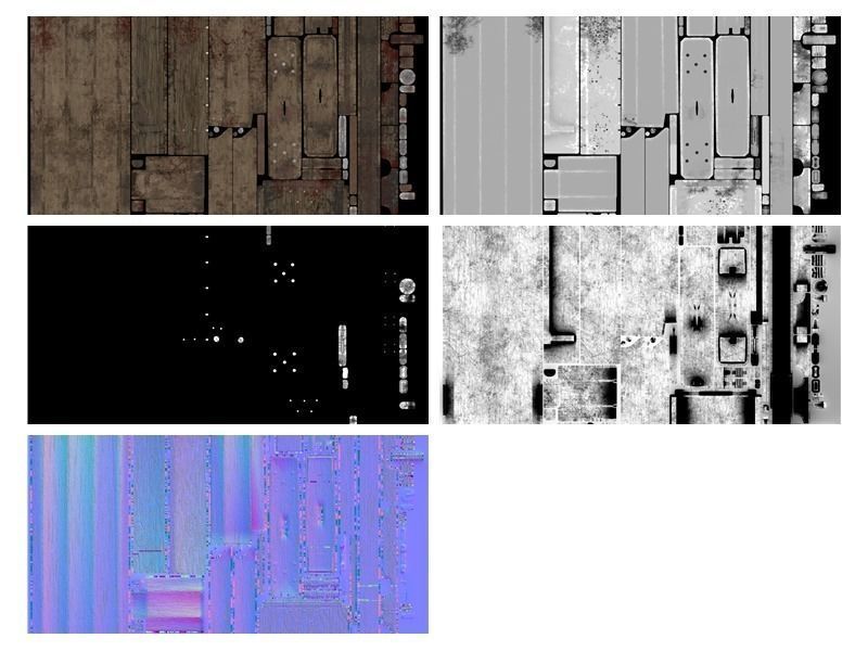 Guillotine PBR Low-poly 3D model_12