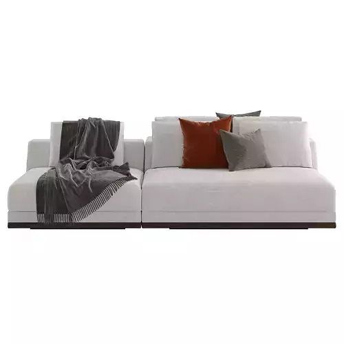 Sofa Saphir 3D model 3