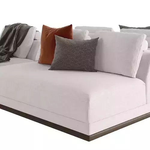 Sofa Saphir 3D model 7