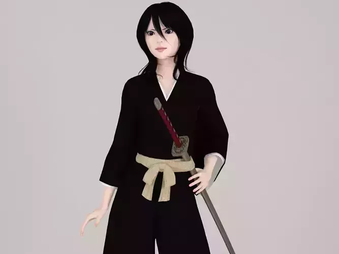 Rukia various outfit pose 01