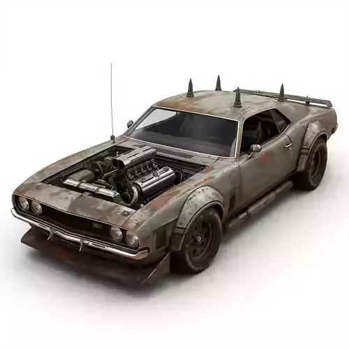 Tactical Armored SUV 3D Model