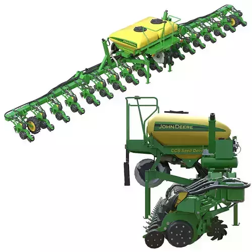 John Deere DR18 Drawn Mounted Farm Planters