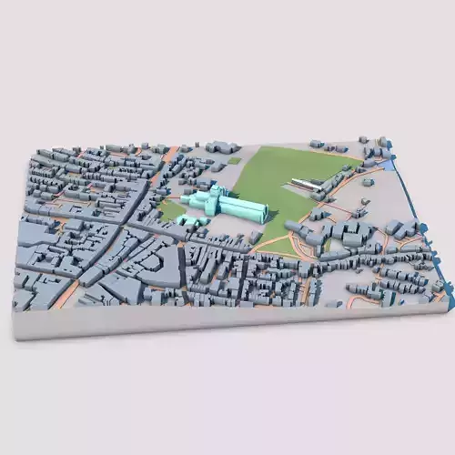 St Stephens Cathedral in Hertfordshire United Kingdom 3D model 7