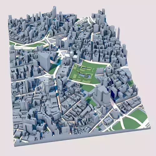 Sao Paulo Cathedral Brazil 3D model 5