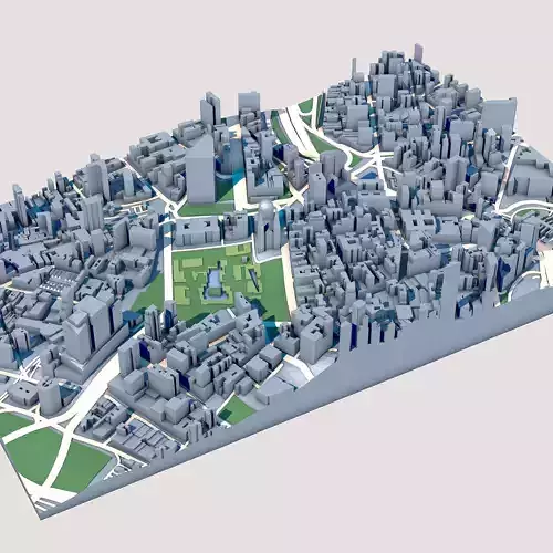 Sao Paulo Cathedral Brazil 3D model 6