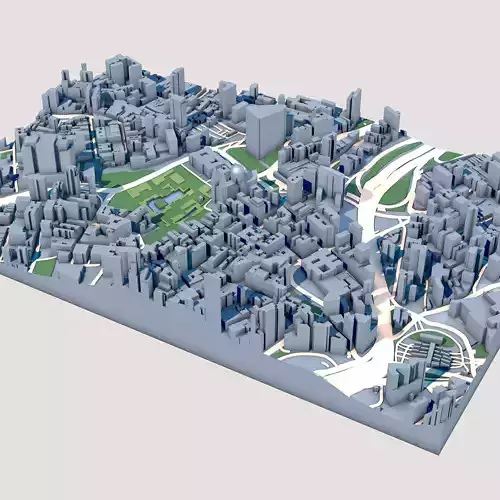 Sao Paulo Cathedral Brazil 3D model 7