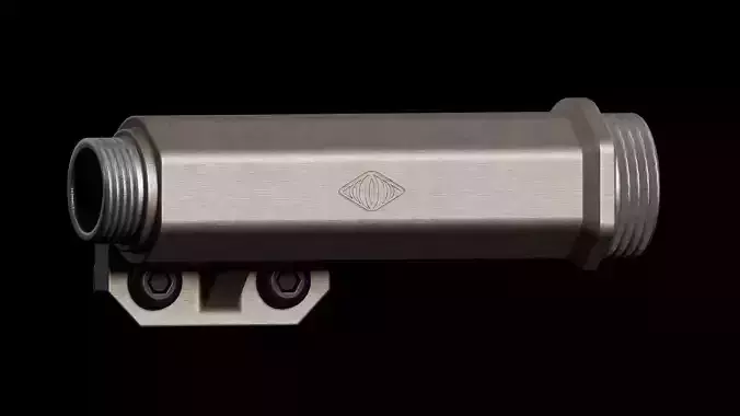 REPTILIA TORCH 18650 M-LOK LIGHT BODY Free low-poly 3D model