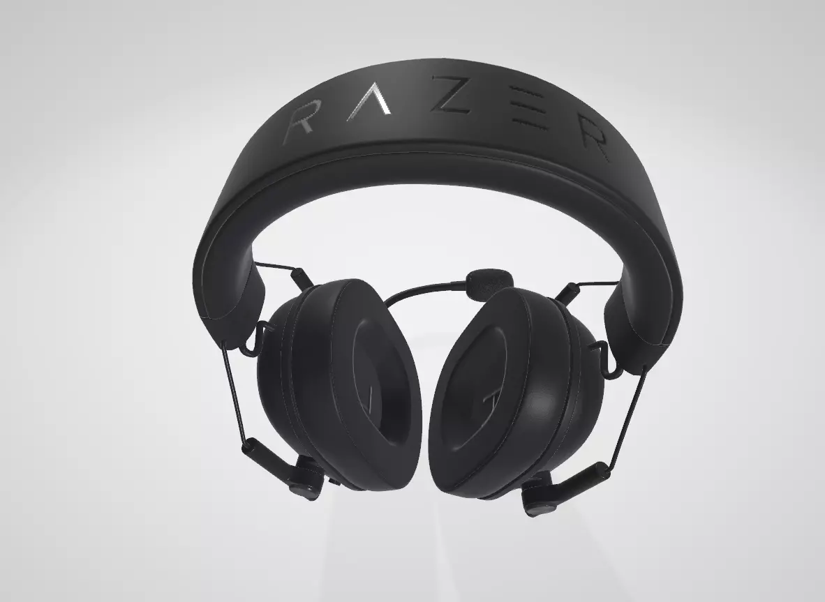 Gaming Headset Low-poly 3D model