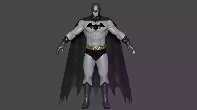 Batman 1970 3D model rigged | CGTrader