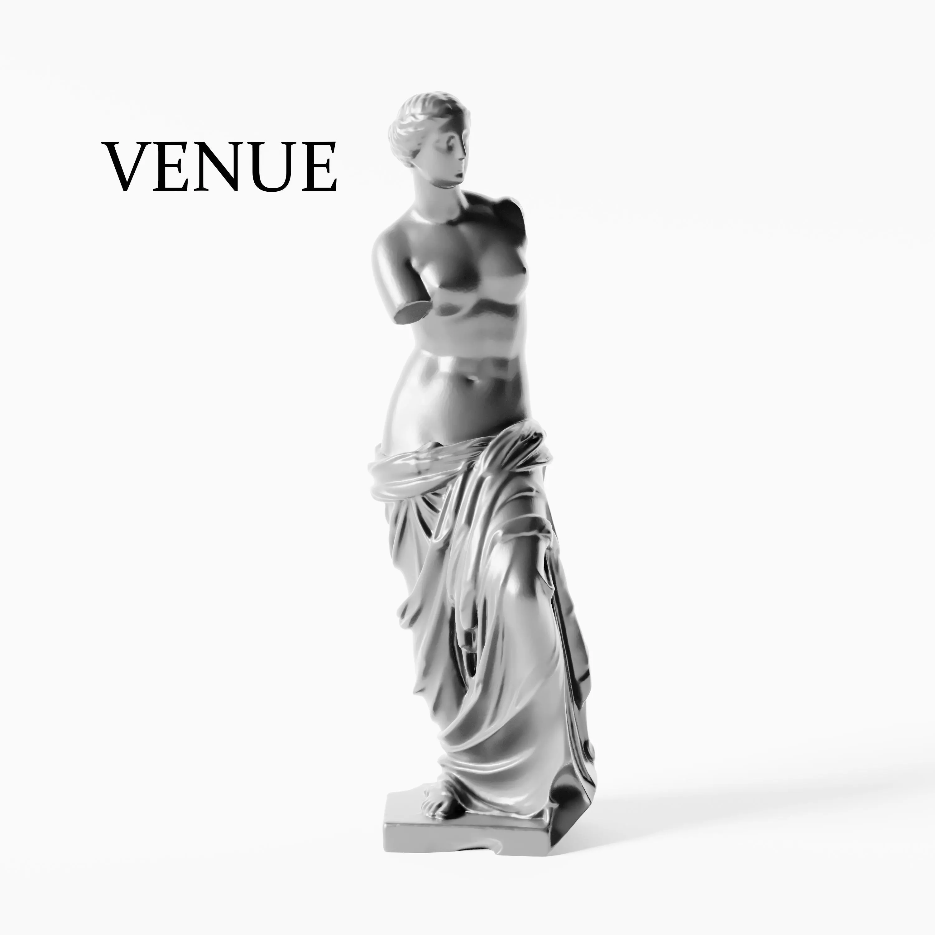 Venus de Milo Classical Sculpture 3D model