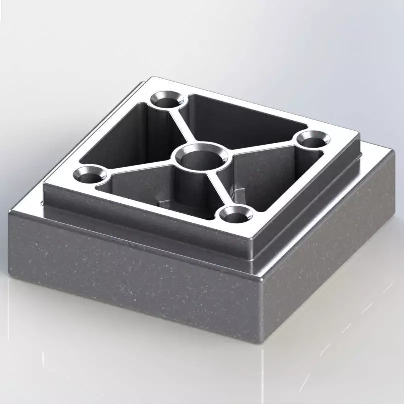 FURNITURE FEET 56X56X20 3D print model