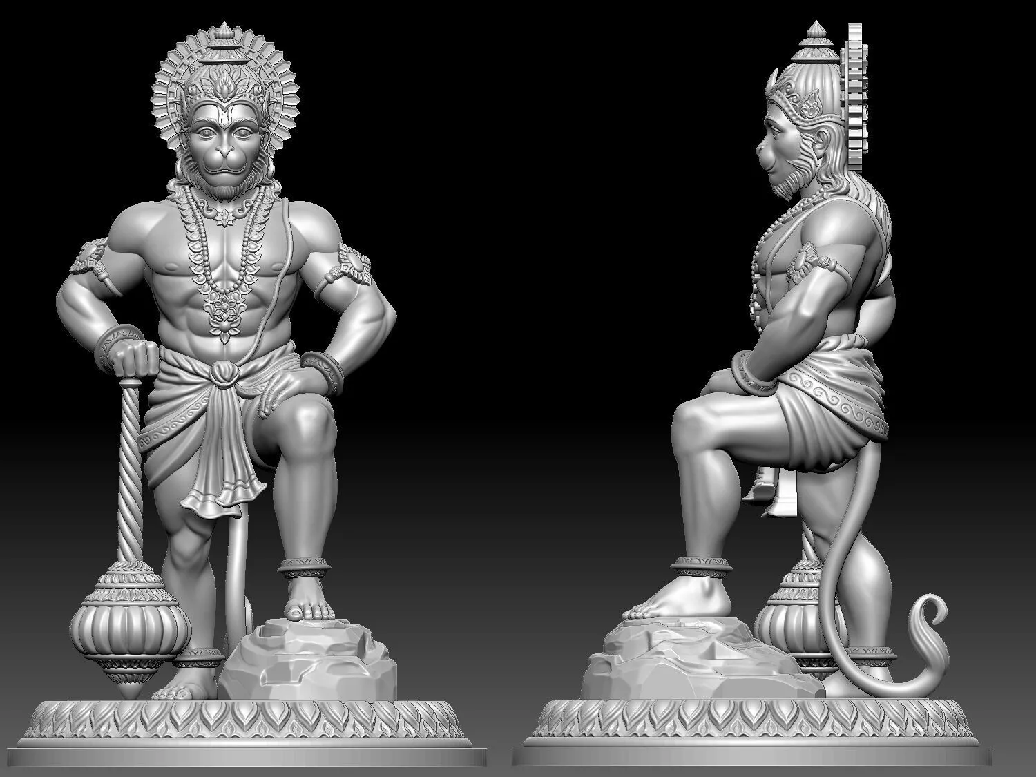 Hanuman Maruti Nandan 3D print model