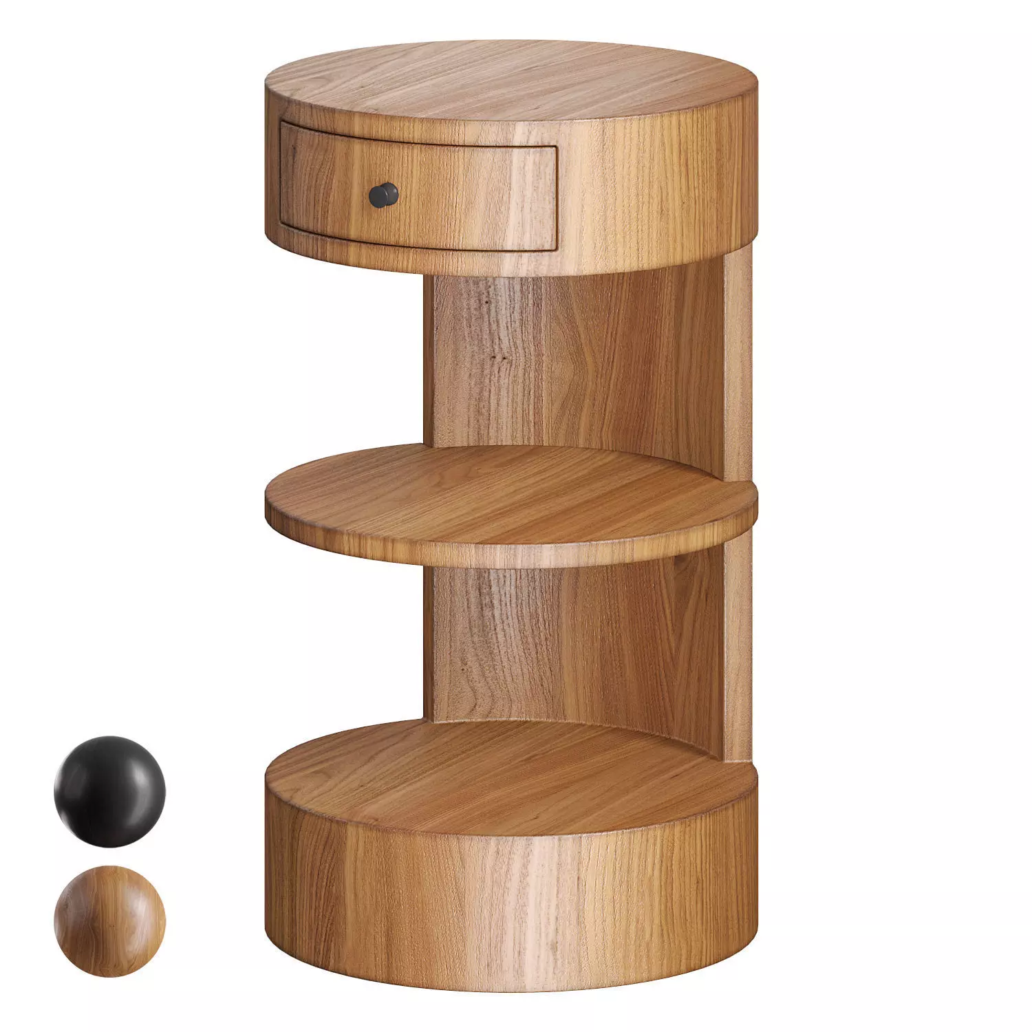 Bedside Table 141 by Ruemmler 3D model