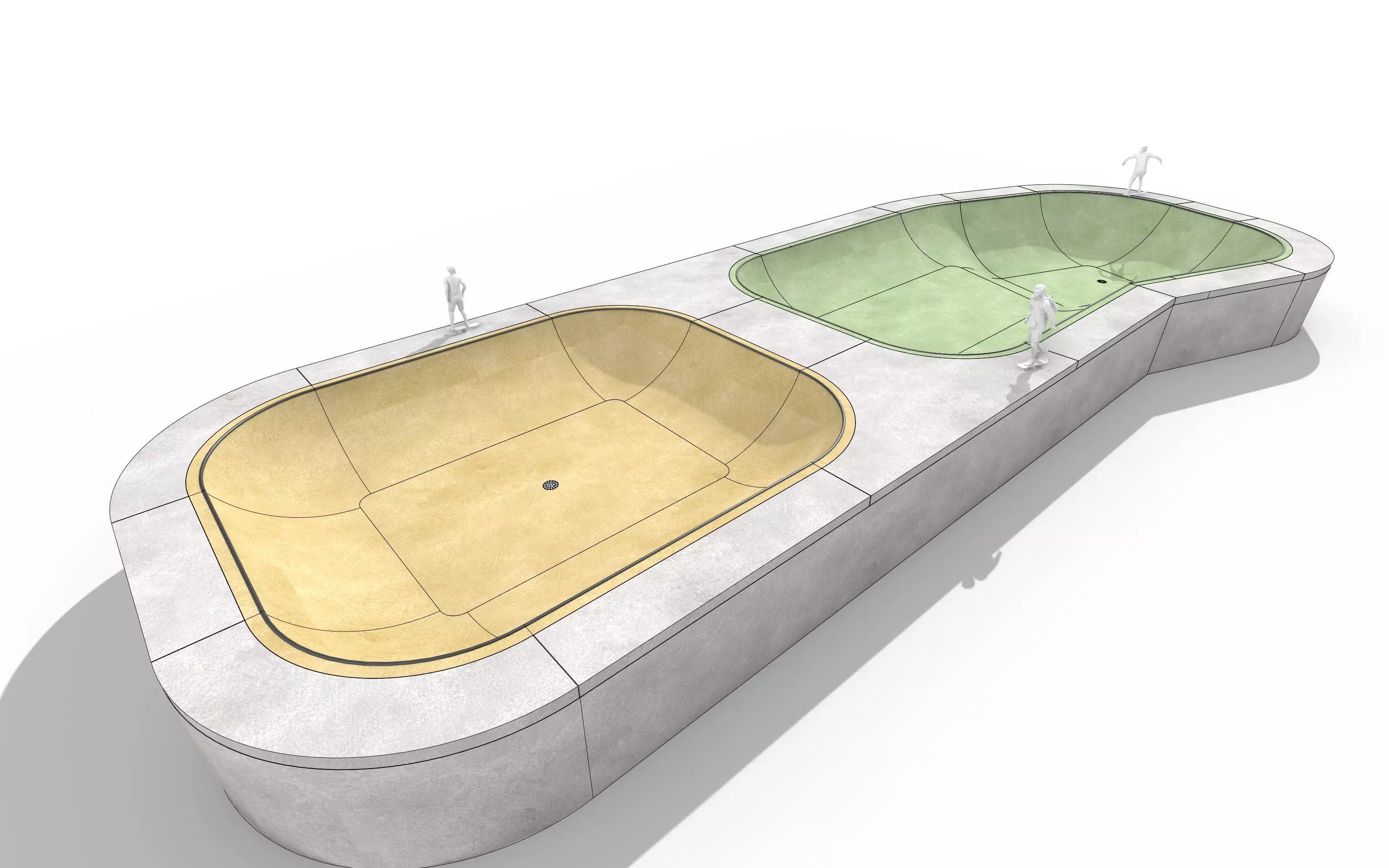 Bowl 06 - Skate Park 3D model