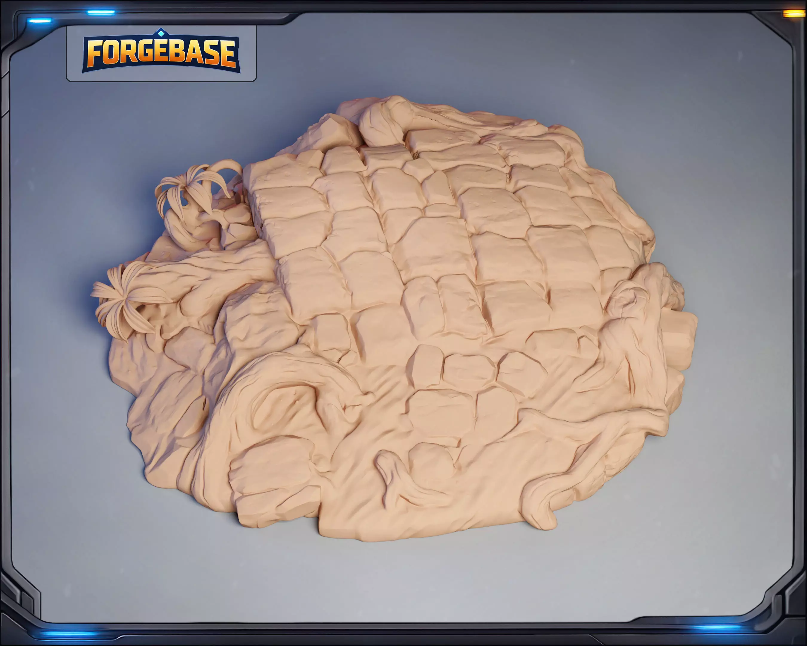 Base Desert Pavement 3D print model