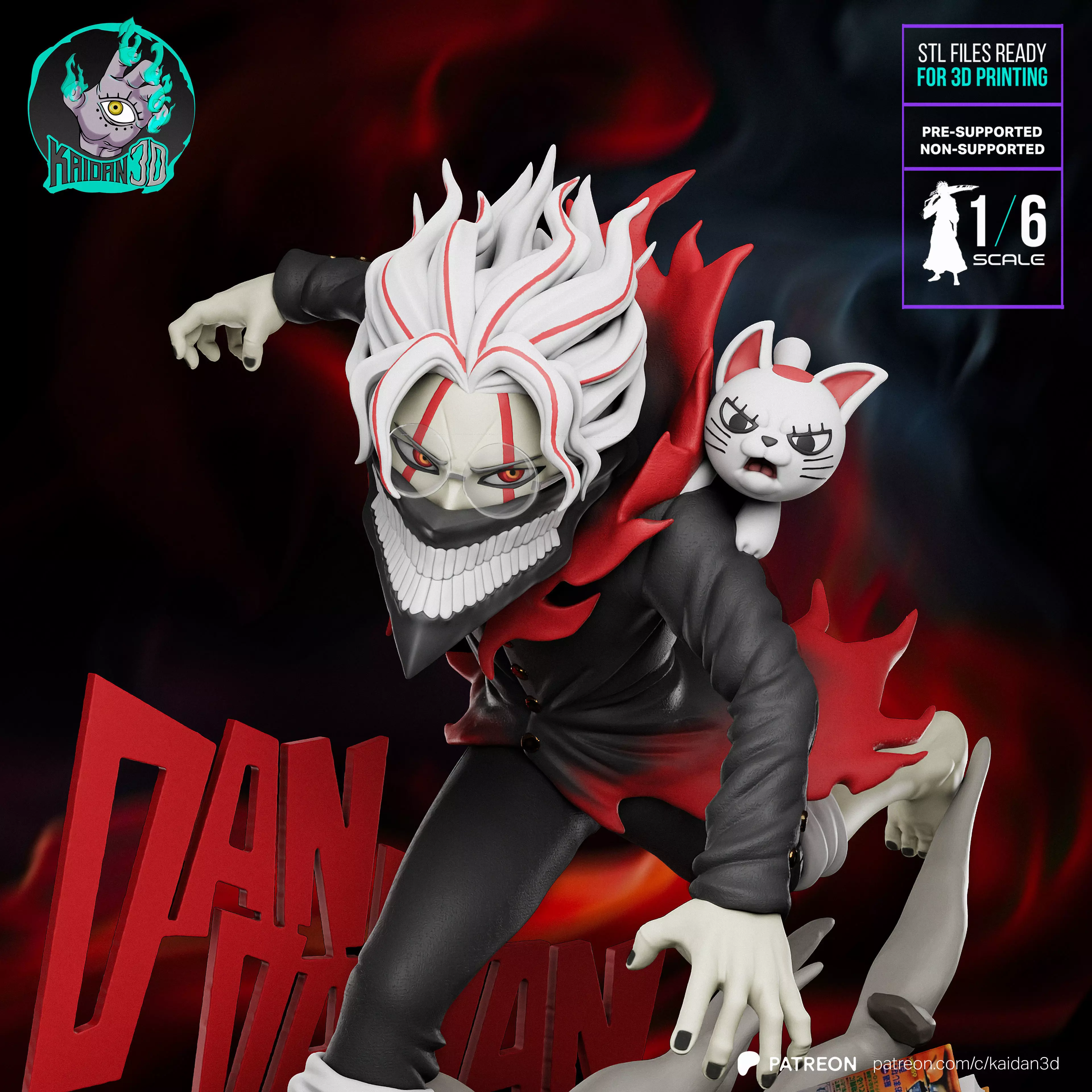Okarun DANDADAN - STL Ready for 3D Printing 3D print model