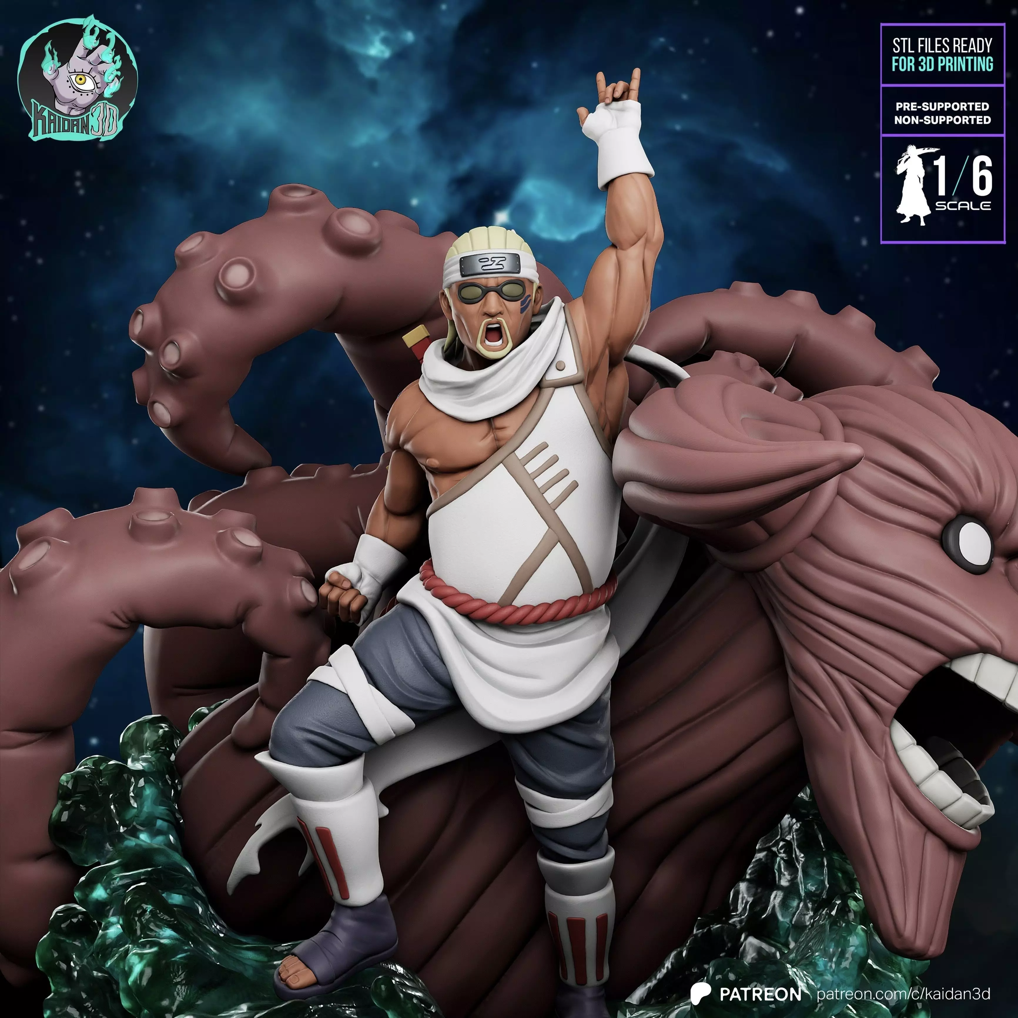 Killer Bee NARUTO - STL Ready for 3D Printing 3D print model