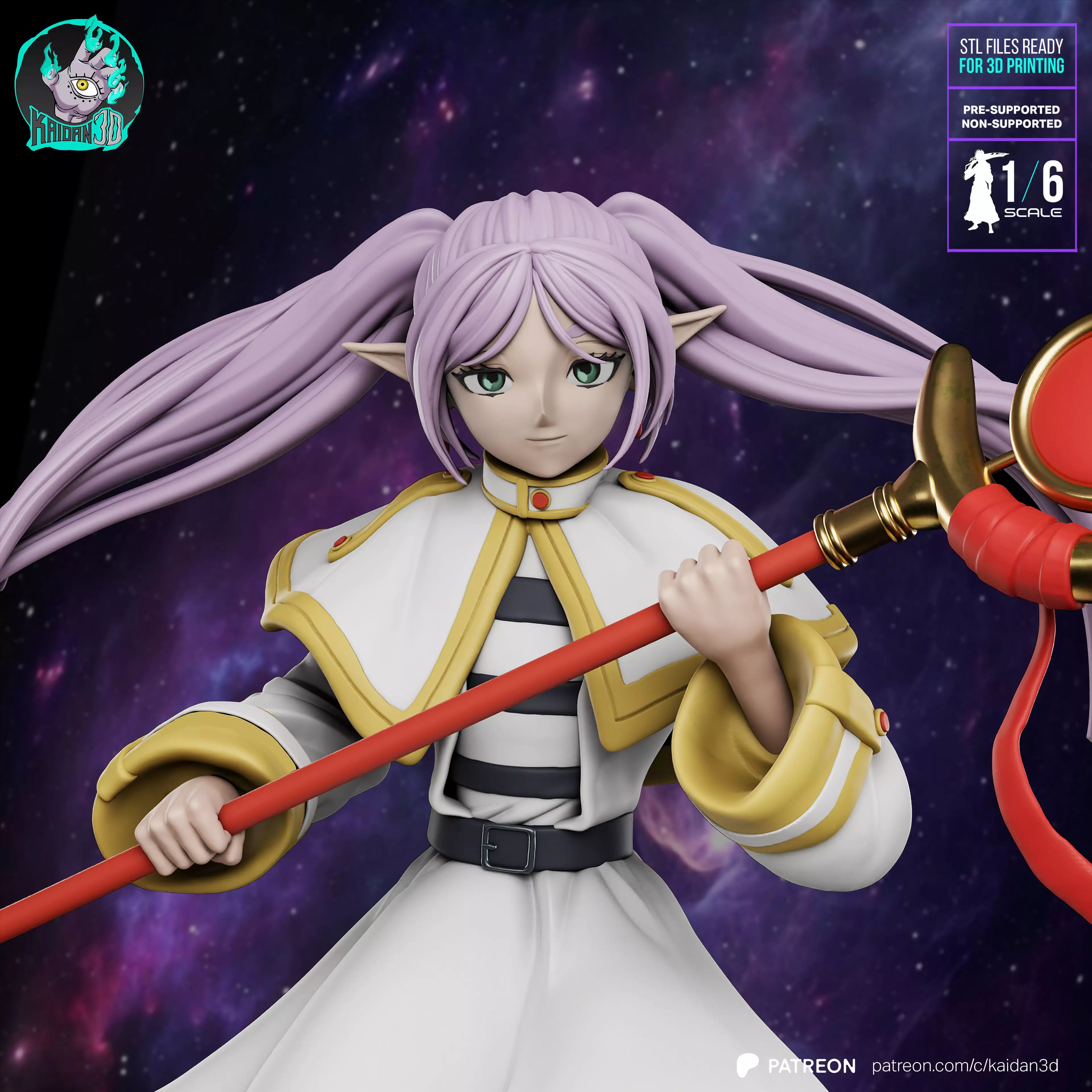 Frieren FRIEREN BEYOND JOURNEYS- STL Ready for 3D Printing 3D print model