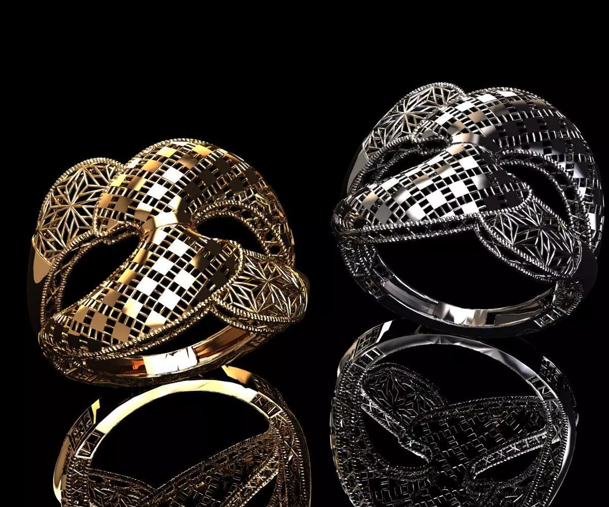42 Helmora Turkish Ring 3D print model