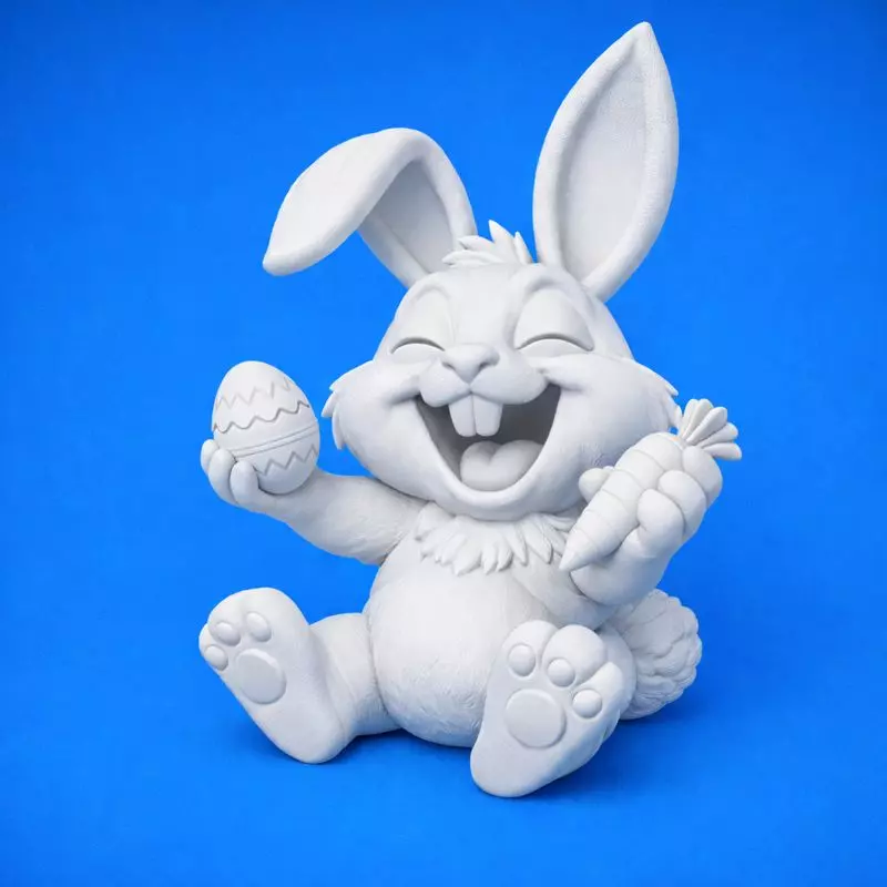 Easter Bunny Decor 3D print model