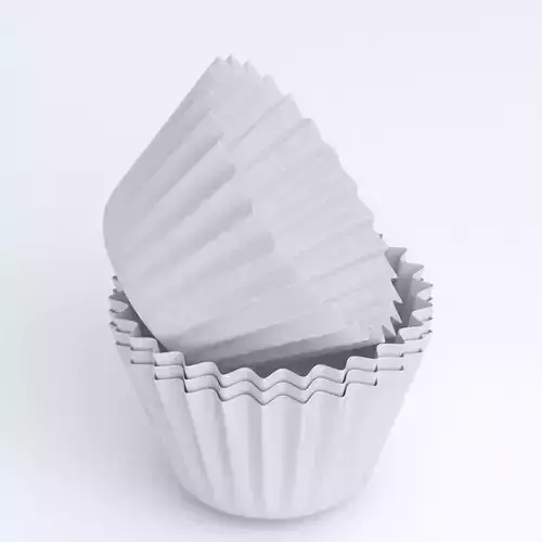 Cupcake Mould white