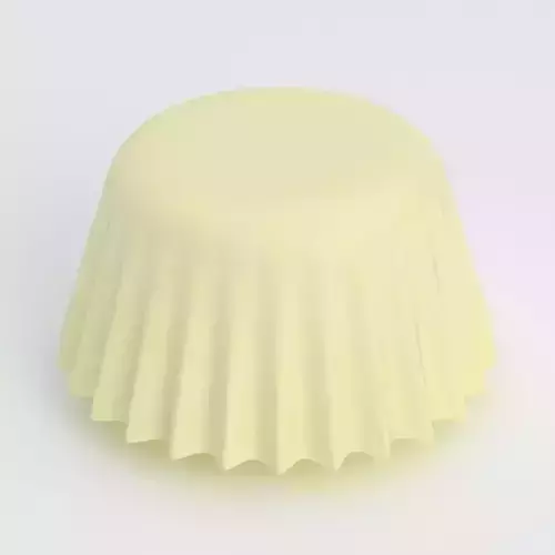 Cupcake Mould white chocolate
