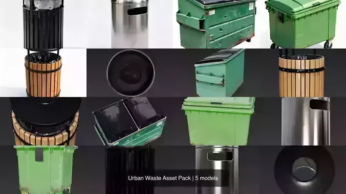 Urban Waste Asset Pack
