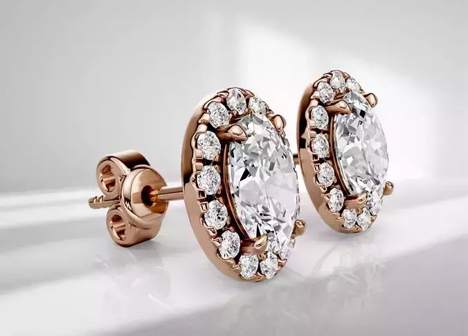 Stud earring Luna 021