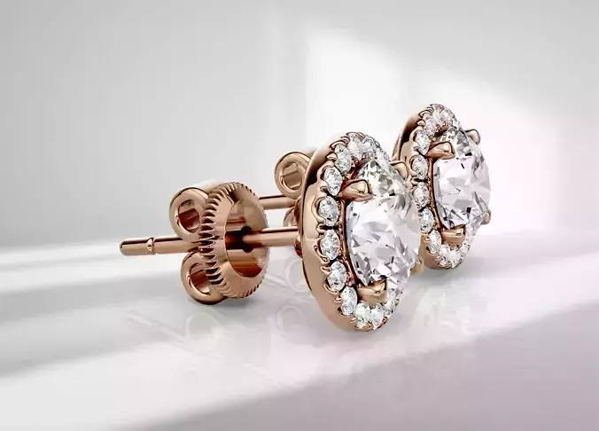 Stud earring Luna 026
