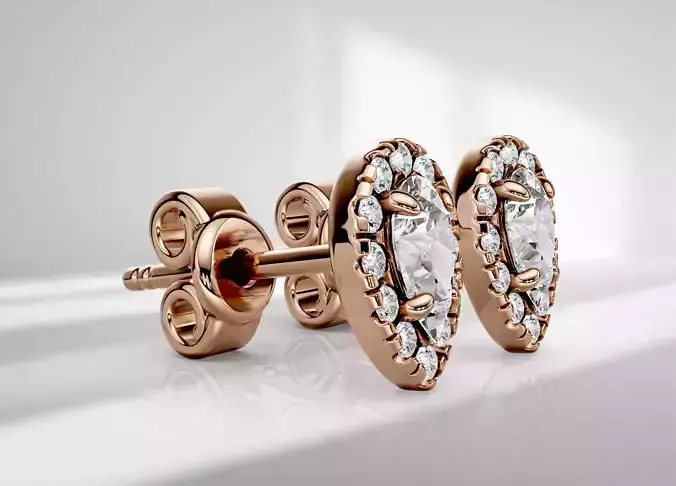 Stud earring 028