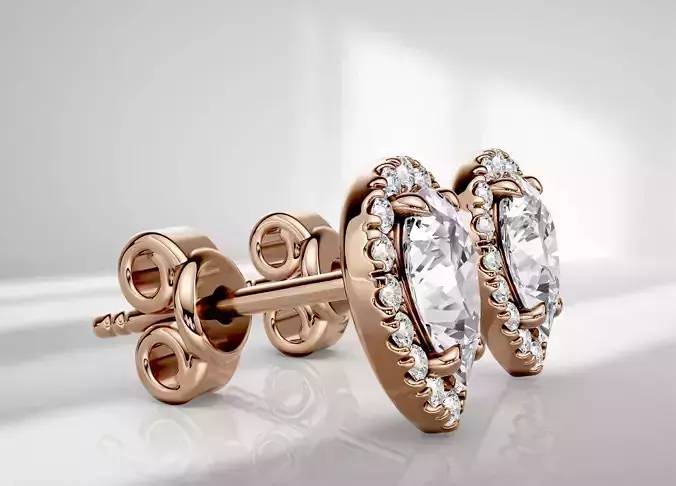 Stud earring Luna 029