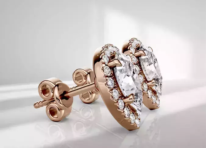 Stud earring Luna 030